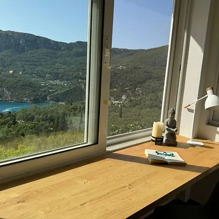 Sea View Villa - Close From Beach - Rovinia Liapades Exterior photo